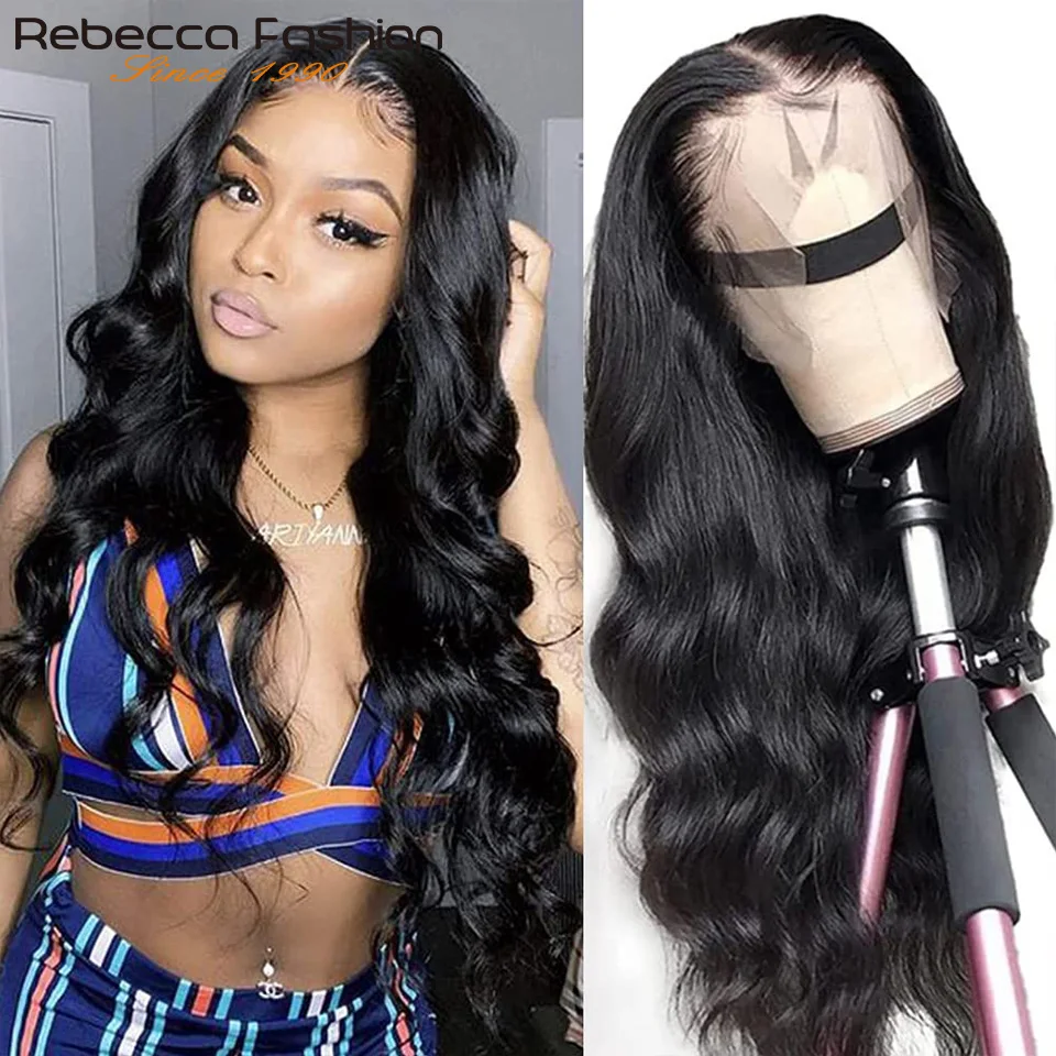 

Loose Body Wave Short Bob Wig Human Hair Pre Plucked Mongolian Hair 14 To 28 Inch T Middle Part Lace Bob Wigs For Black Women