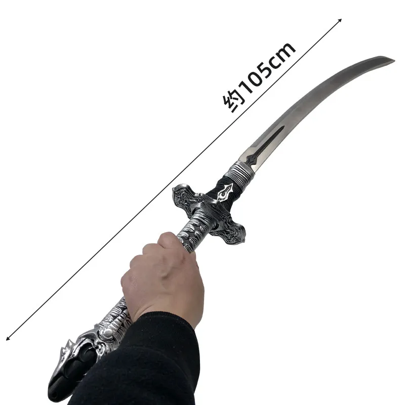 NieR:Automata Sword 105cm YoRHa No. 2 Type B Sword White Contract Cosplay Safety PU 1:1 Model Weapon Sword Big