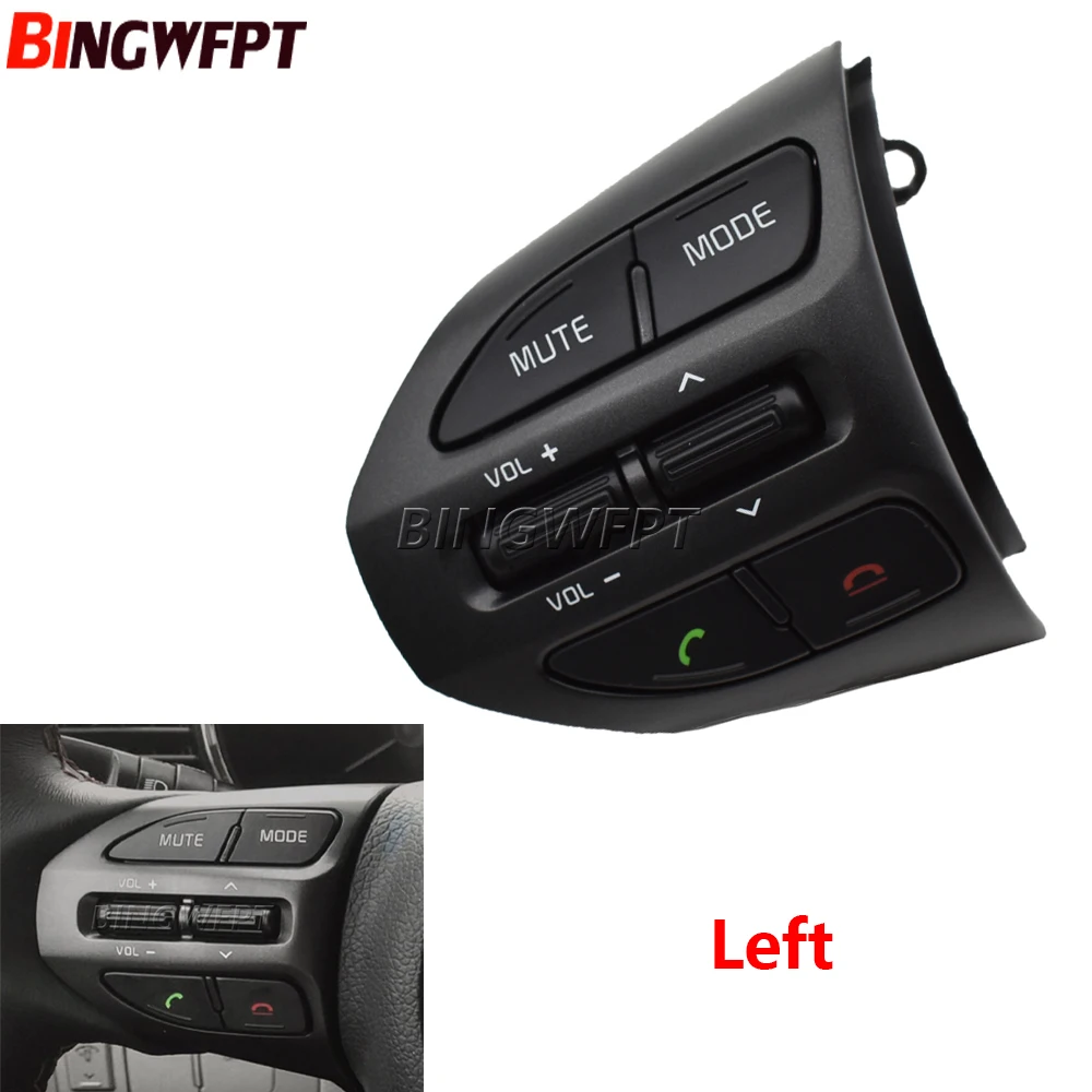 Multifunction steering wheel Switch With Red Backlight For Kia K5 Optima 2014 2015 Car-Styling Cruise Volume Control Buttons