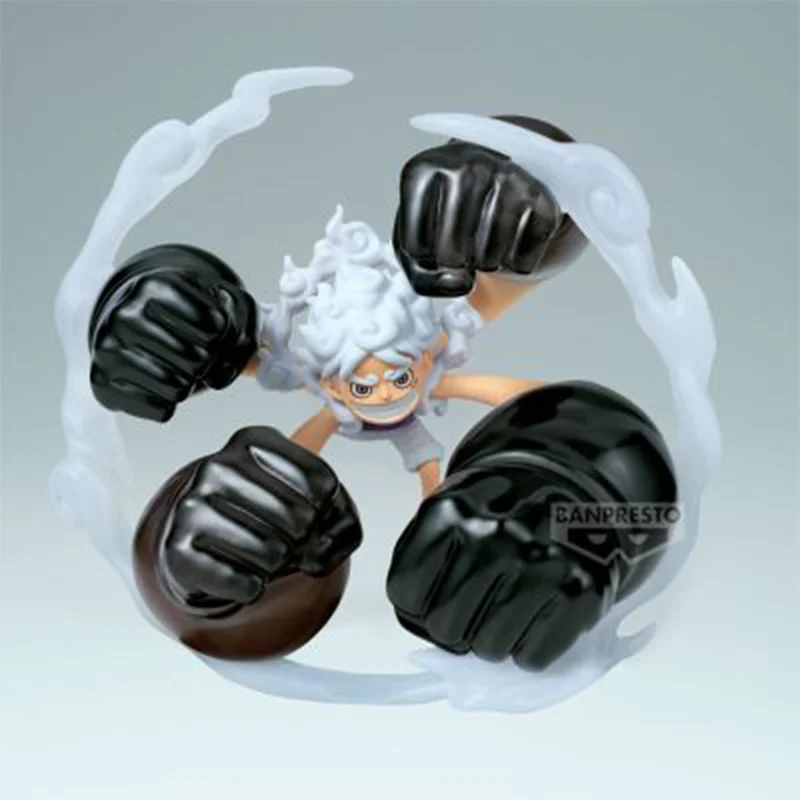 【أصلي 100%】BANDAI BANPRESTO واحد من The Navigator WCF نموذج خاص Monkey D. Luffy مجموعة أدوات جراج بيضاء بخمسة مطاطية