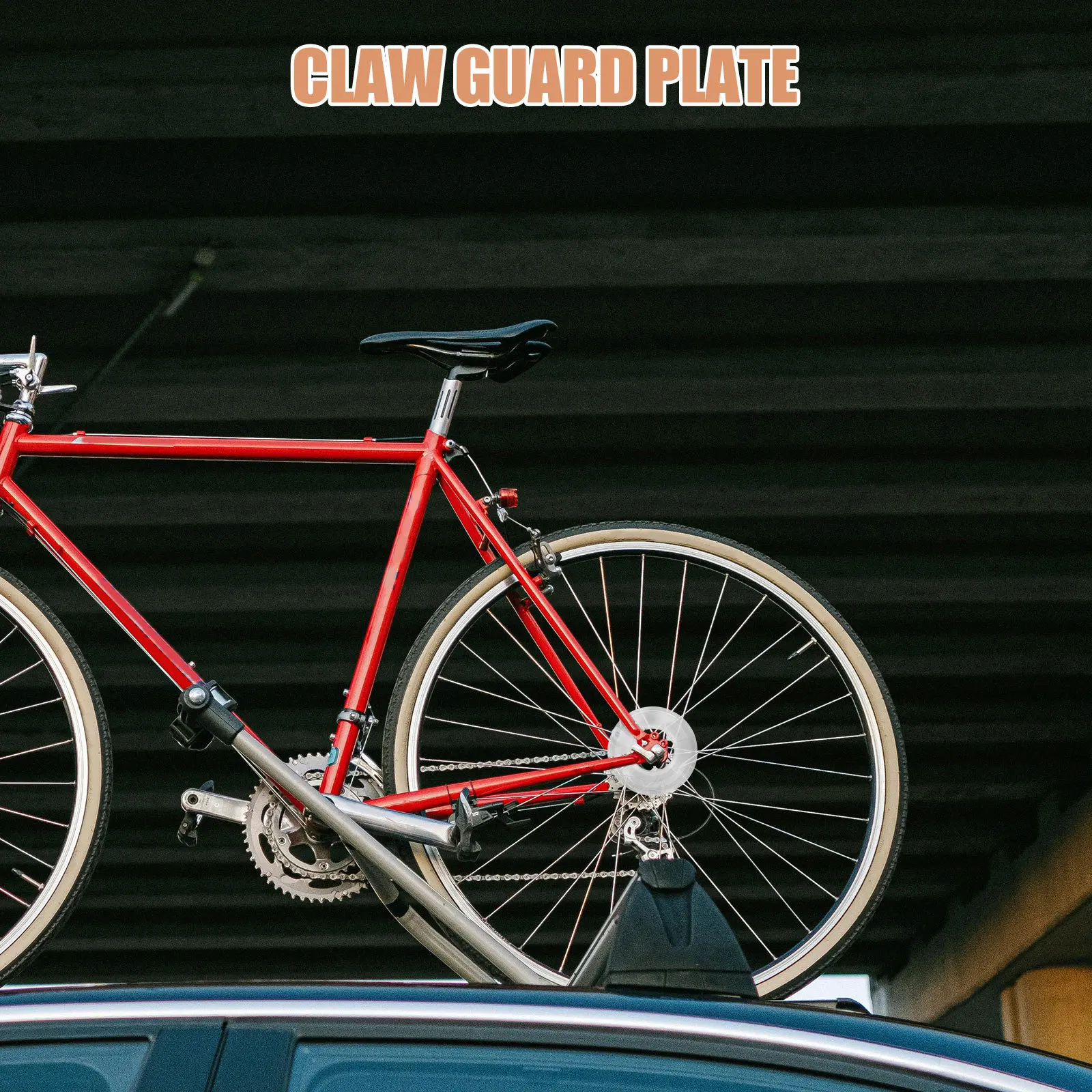 

4pcs Flywheel Guard For Bike Transparent Spoke Protector Durable Chain Cover Mountain Road Cycling Wheel Protection Accessory