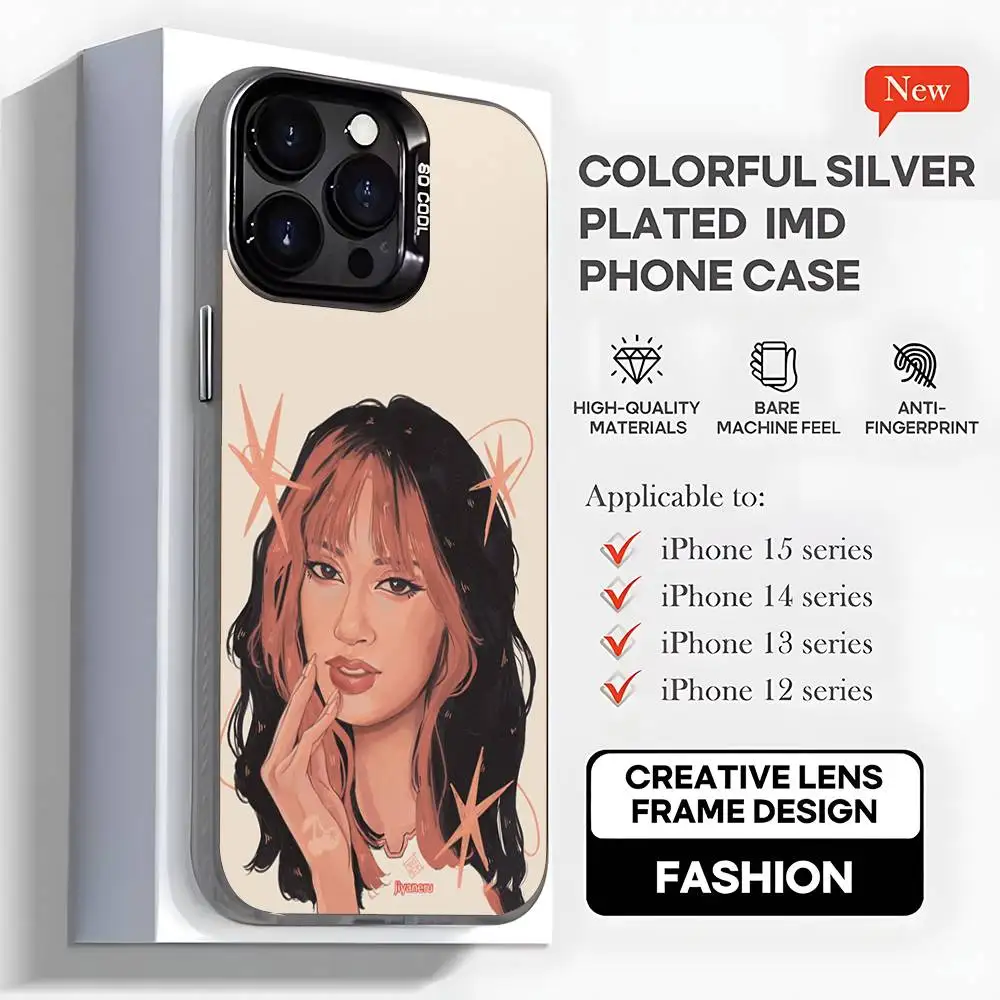 K-Katseye Gnarly Group Phone Case For iPhone17,16,15,14,13,12,11,Mini,Pro,MAX,plus,Black Matte Shockproof Cover