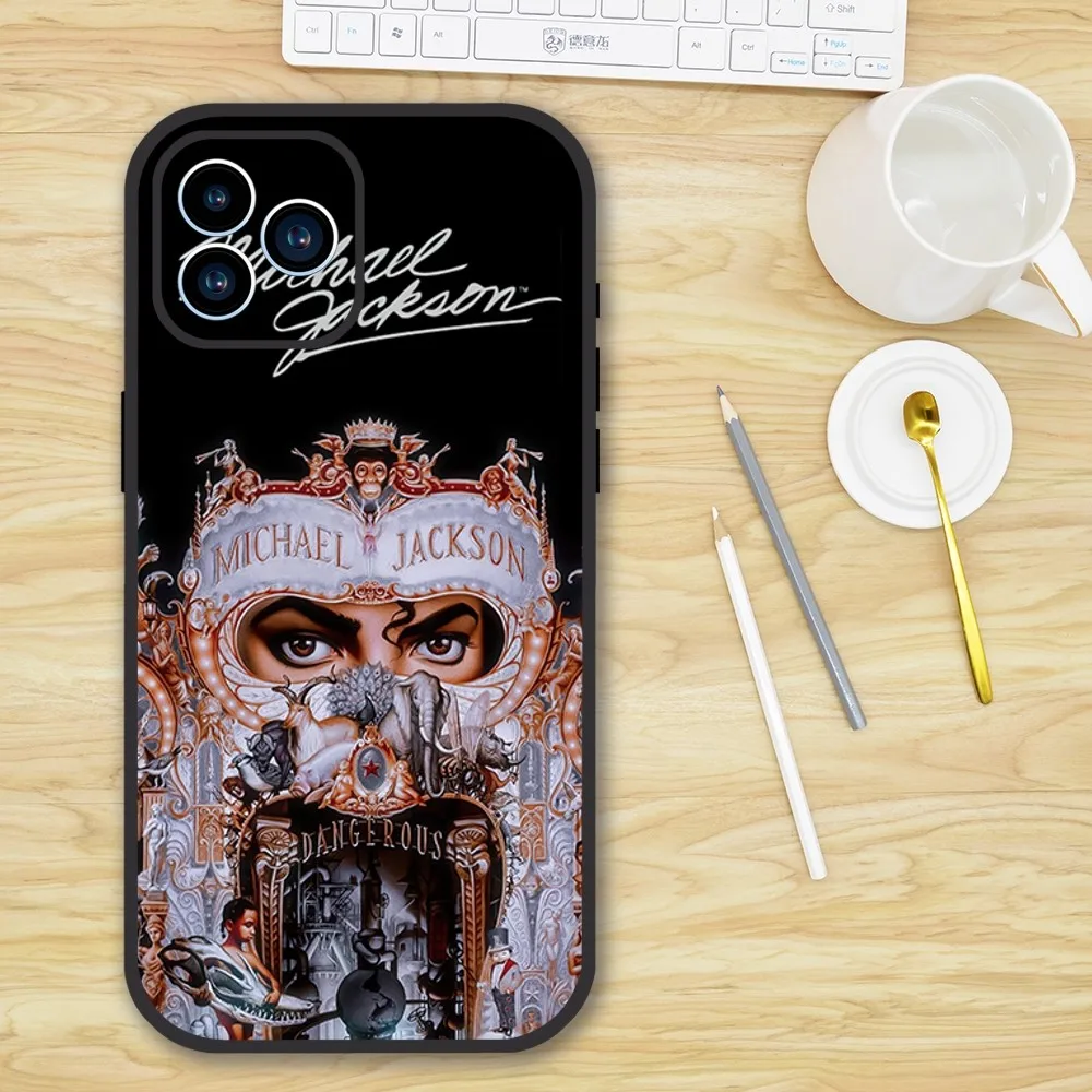 Singer M-Michael Jackson Phone Case For Samsung Galaxy S24 S23 S22 S21 S20 Ultra FE Plus Note 10 20 Lite Soft Phone Shell