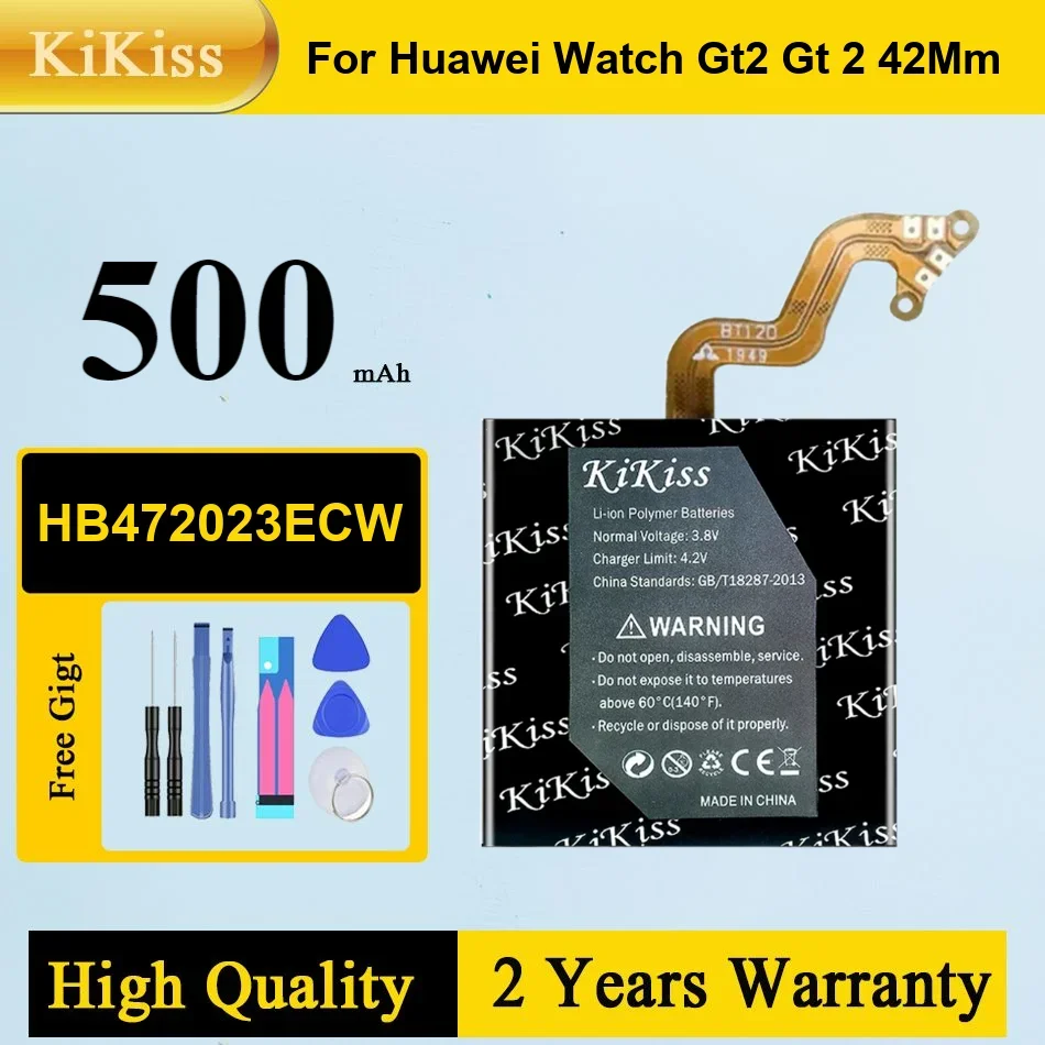

Cell Phone Battery HB472023ECW 215mAh Batteries for Huawei GT2 Smartwatch GT 2 42MM Battery Bateria Warranty + Track NO