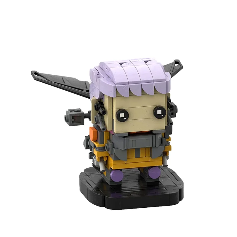 

MOC Valkyrie from Apex Legends Model Building Blocks Anime Fight Game Apex Legends Figure Valkyrie Bricks Assembly Toys