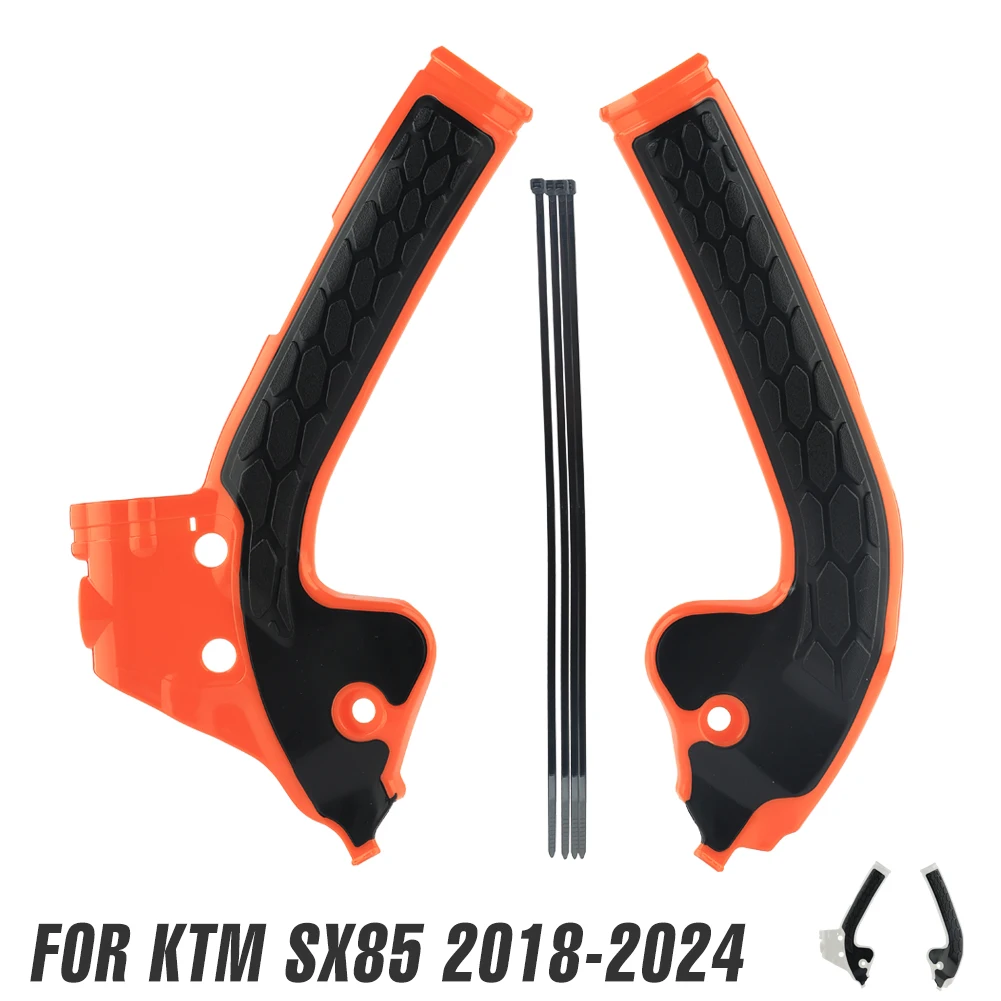 Double Frame Protector For 2018-2024 KTM SX 85 SX85 85SX Motorcycle Frame Protection