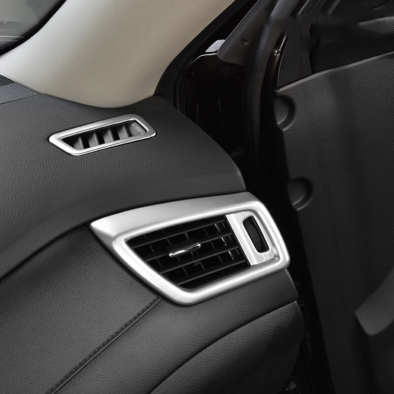For Nissan Qashqai J11 2014-2018 ABS Matte Both sides Left Right Center Middle Air AC Outlet Vent Cover Trim car Accessories