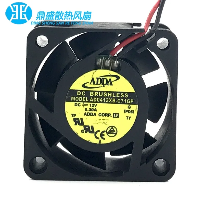 1pcs * AD0412XB-C71GP ORIGINAL NEW COOLING FAN 12V 0.30A 4020 40*40*20mm RADIATOR