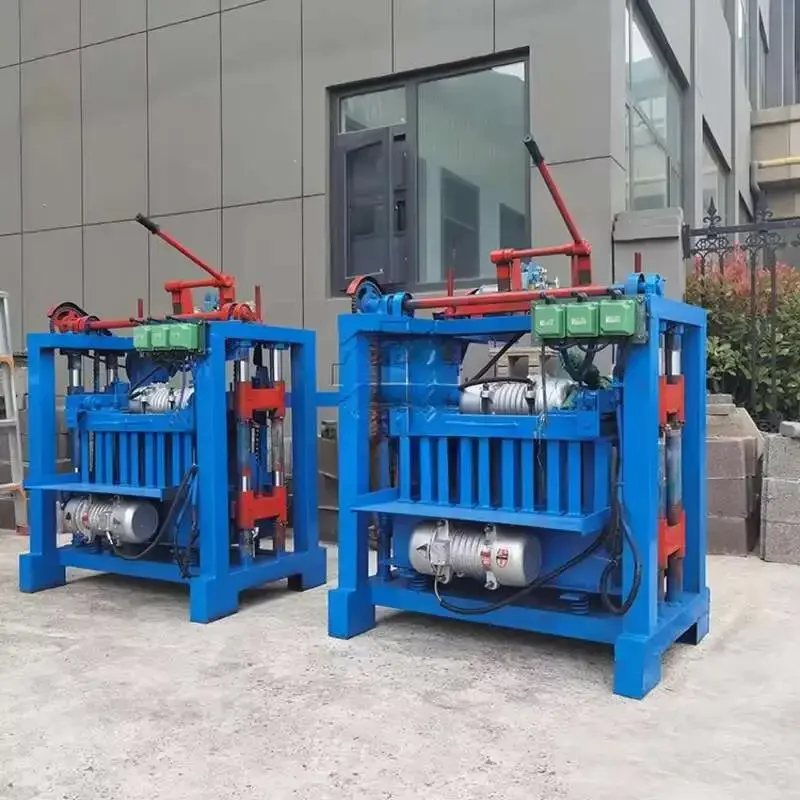 Small Business Ideas 4-35 Brick Maker Manufacturing Hines For Block Making