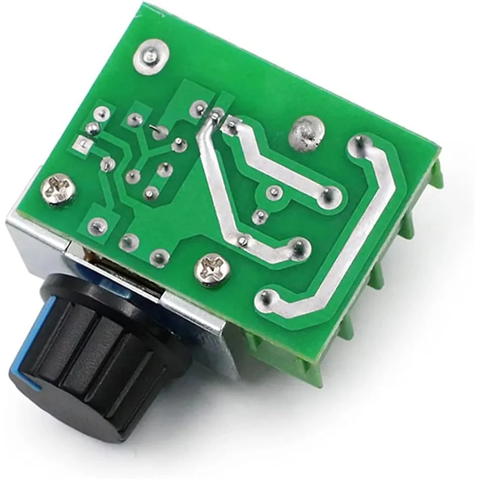 3pcs AC 2000W 220V B500K High-Power Thyristor Electronic Voltage Regulator for Adjusting Dimming Speed Temperature