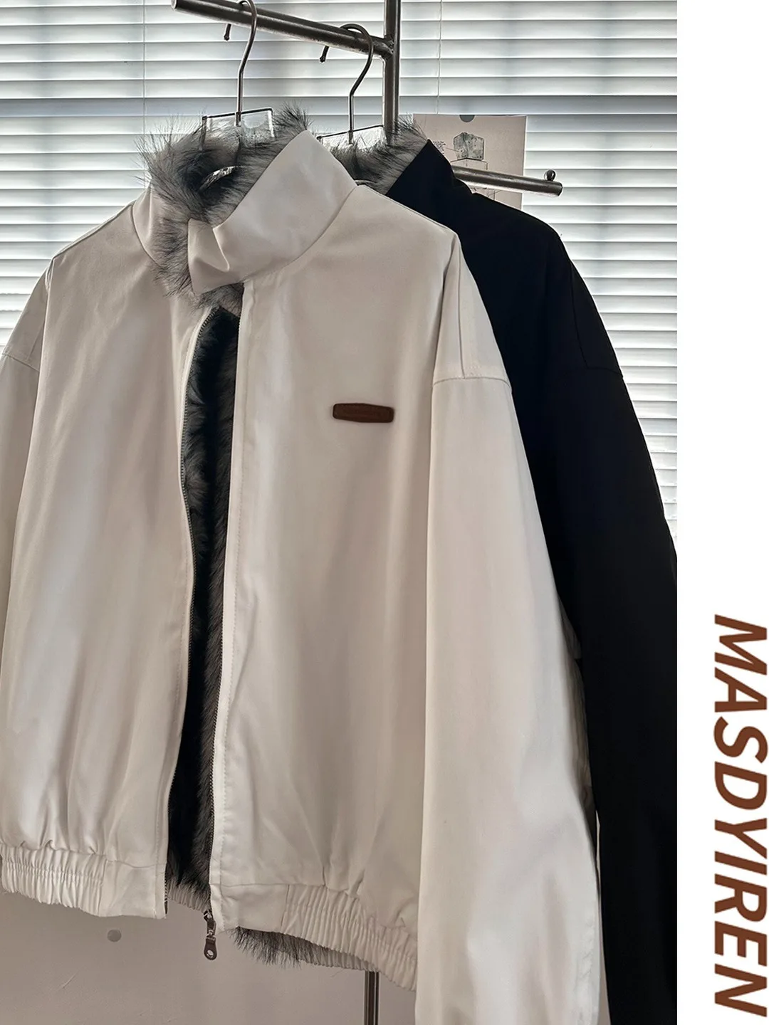 

Подростковая зимняя утепленная парка с воротником из искусственного меха норки, хлопковая верхняя одежда, модная, универсальная, молодежная, популярная модель