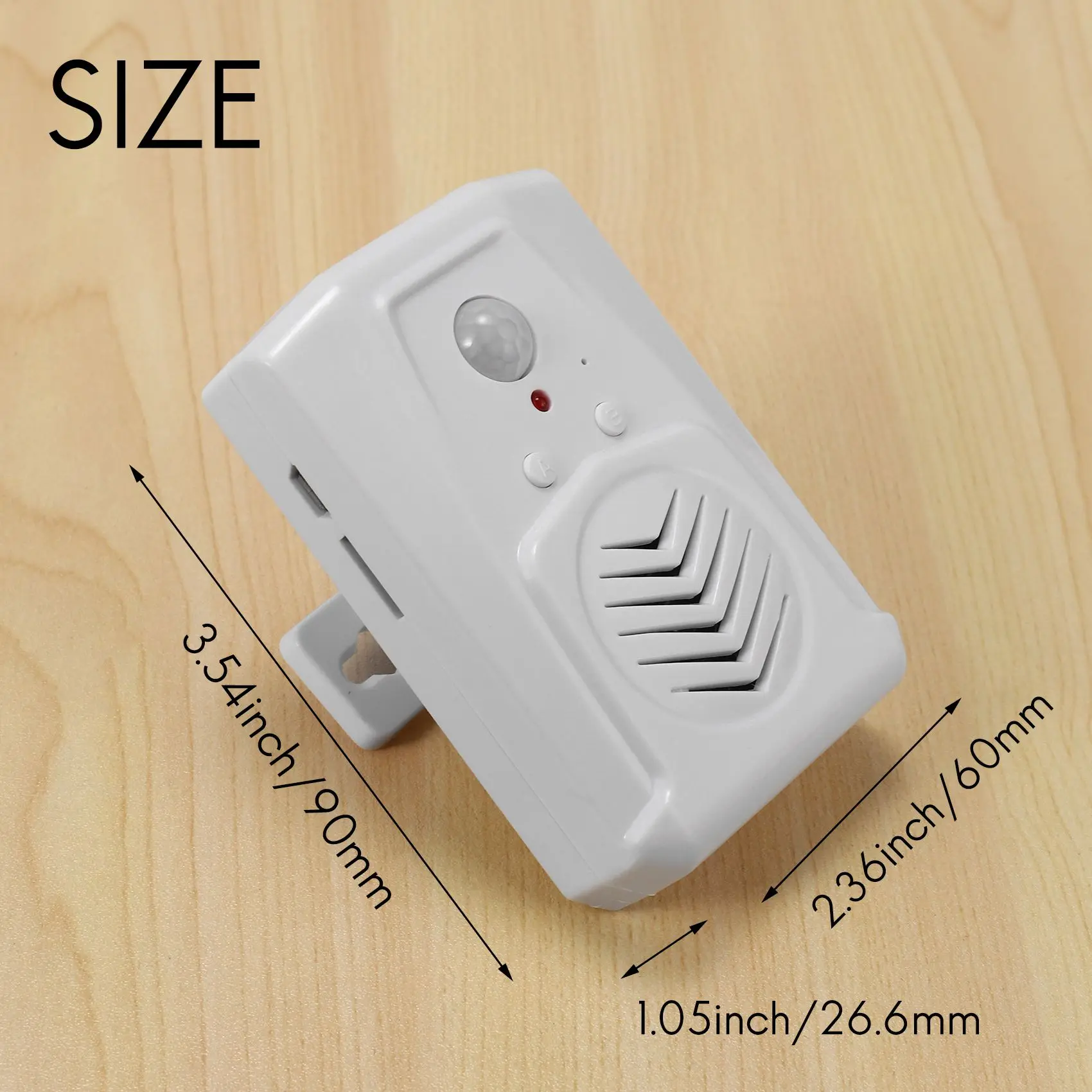 

A92Z Sensor Motion Door Bell Switch MP3 Infrared Doorbell Wireless PIR Motion Sensor Voice Prompter Welcome Door Bell Entry Alar