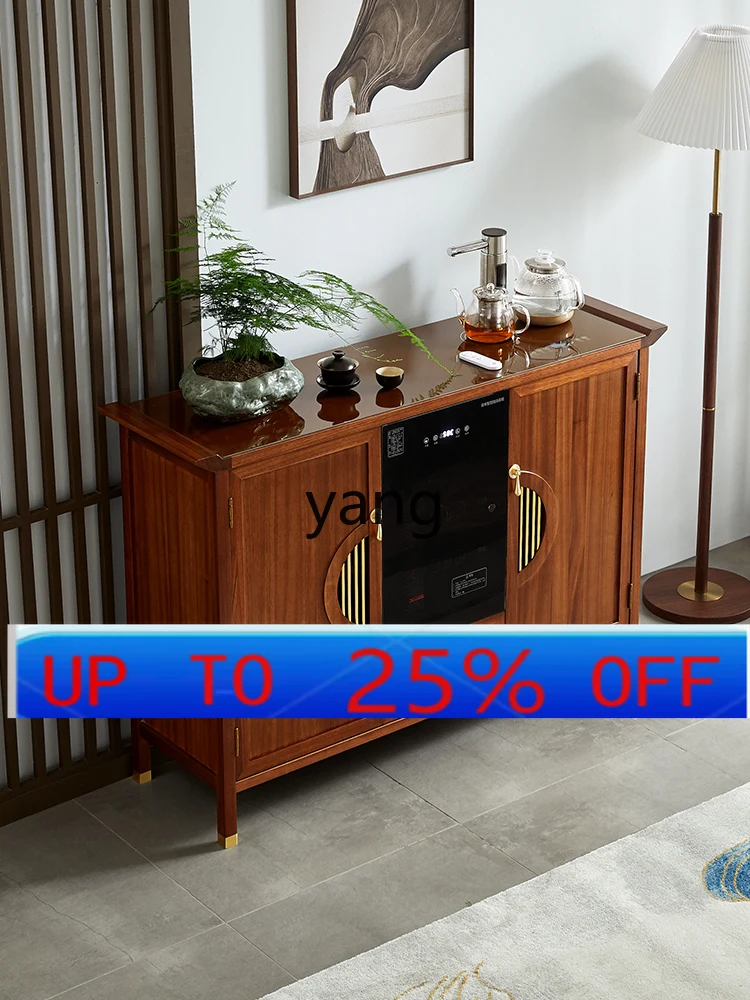 

LMM solid wood tea bar machine New Chinese smart home automatic with disinfection integrated water dispenser