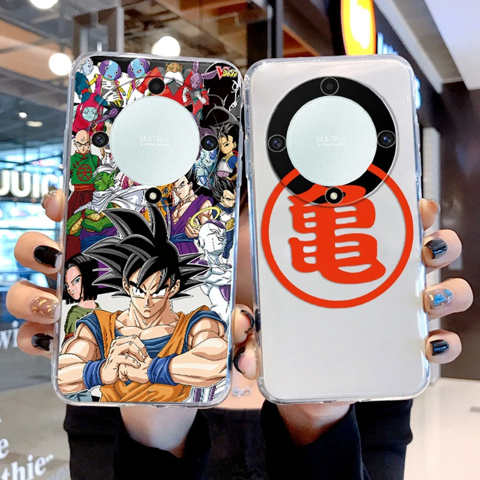 Cartoon Dragons Son-Gokus Case For Honor X9a 5G Magic 5 Lite Soft Silicone Transparent Back Cover For HonorX9A Magic5 Lite 6.67