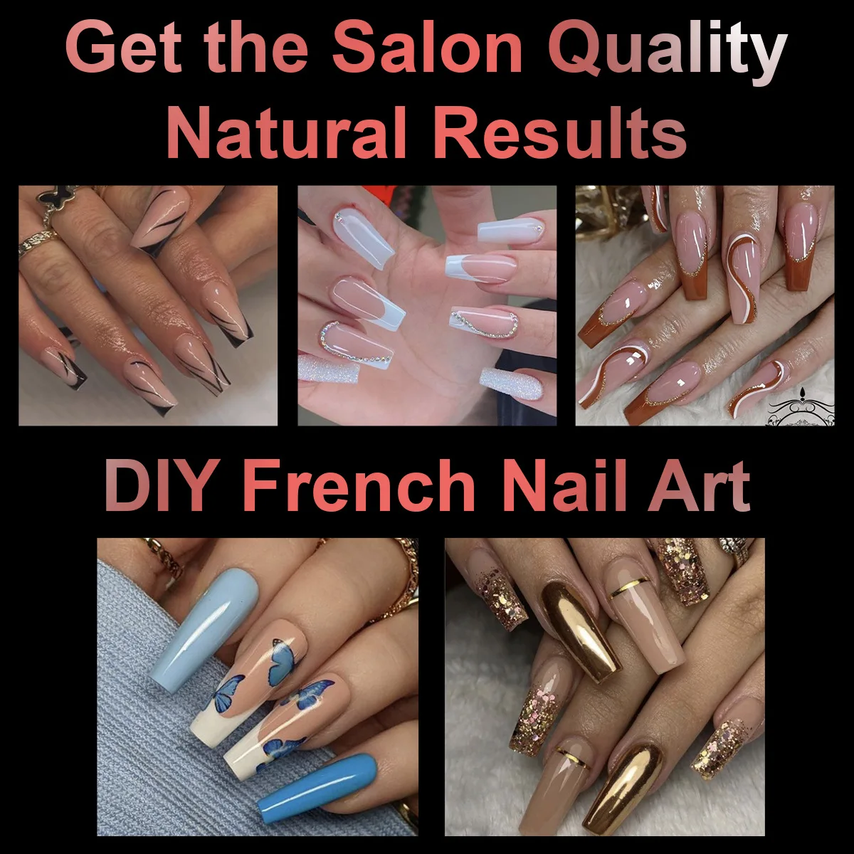 500 stks/doos Witte Franse Valse Nagel Tips Half Cover 10 Maat Beschikbaar voor Nagelverlenging Manicure Lange Nagel Tips