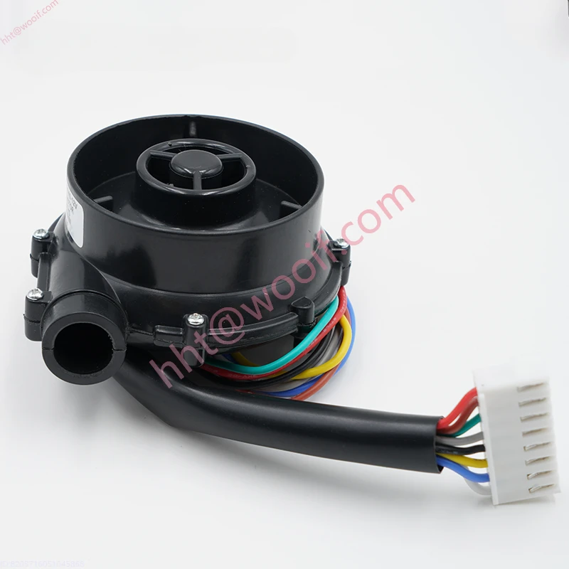 7040 DC12V 24V منفاخ الطرد المركزي بدون فرش، مروحة طرد مركزي تيار مستمر، مضخة هواء مع محرك ثلاثي الطور WM7040-12/24