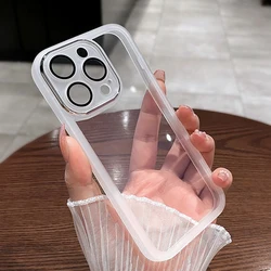 Soft Silicone Phone Case For Xiaomi POCO X6 Pro 5G X6 X5 X3 Pro NFC POCO F6 M6 Pro C65 Camera Protection Transparent Back Cover