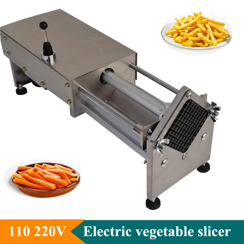 Potato Cutter Home Use Kitchen Small Cucumber Carrot Cutting Machine 110 220V Electric Vegetable Cutting Machine