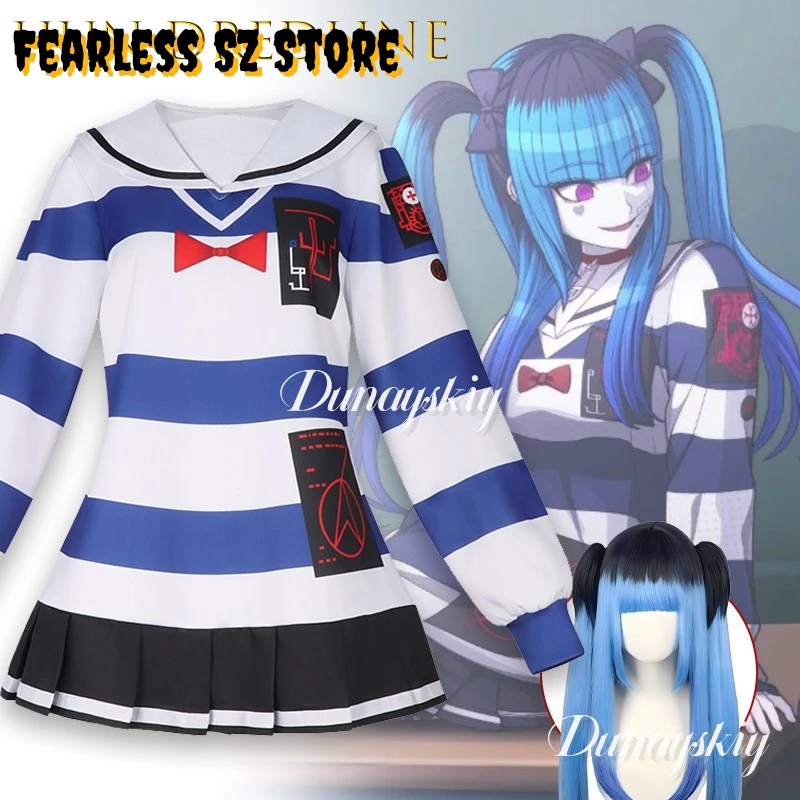 hund-dline-derniere-defense-academy-amemiya-taibi-raye-tenue-de-tous-les-jours-cosplay-3-ensemble-complet-uniforme-halloween-carnaval-fete