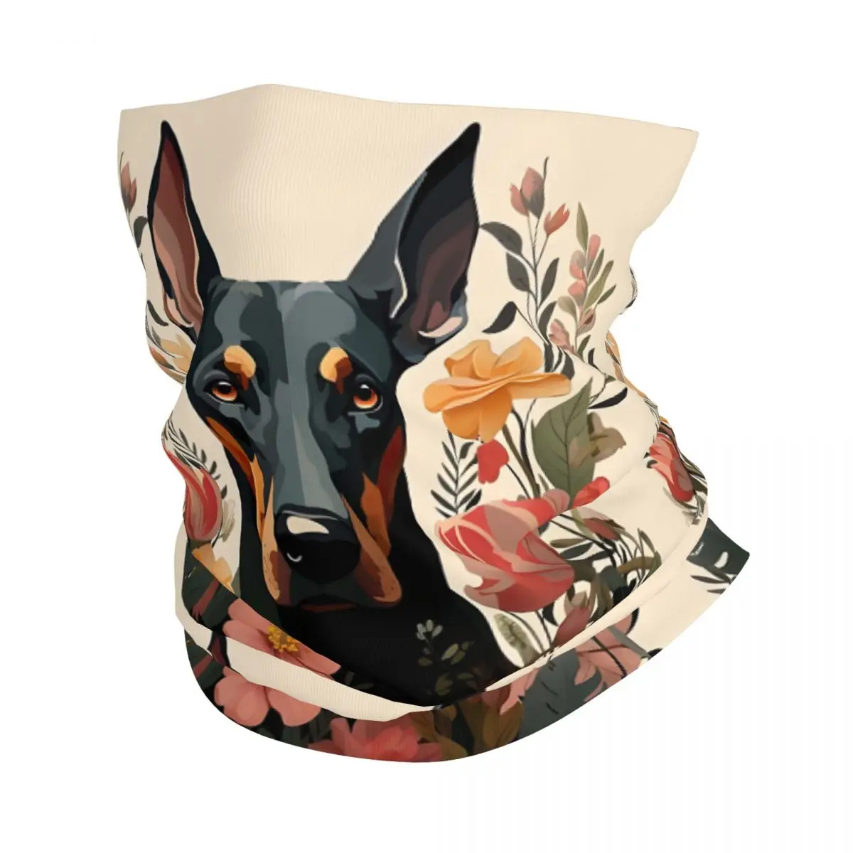 Beautiful Dog Bandana Neck Cover Wrap Scarf Balaclava Cycling Unisex Adult Breathable