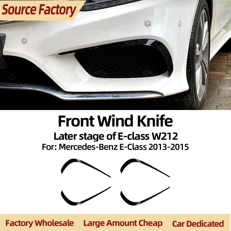 

Bumpers For Mercedes Benz E-Class W212 AMG 2013-2015 Front Wind Blade and Front Bumper Cross-border Car Exterior Modification