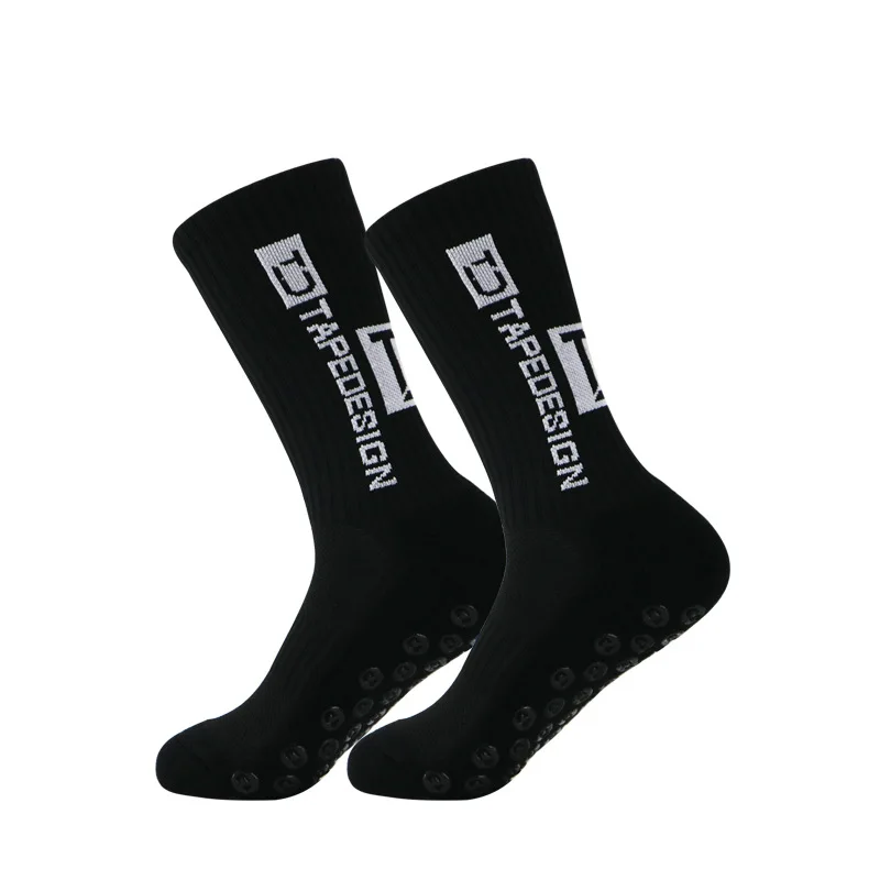 Xlwsbcr 10 Pairs New Men Anti-Slip Football Socks High Quality Soft Breathable Thickened Sports Running Cycling Socks