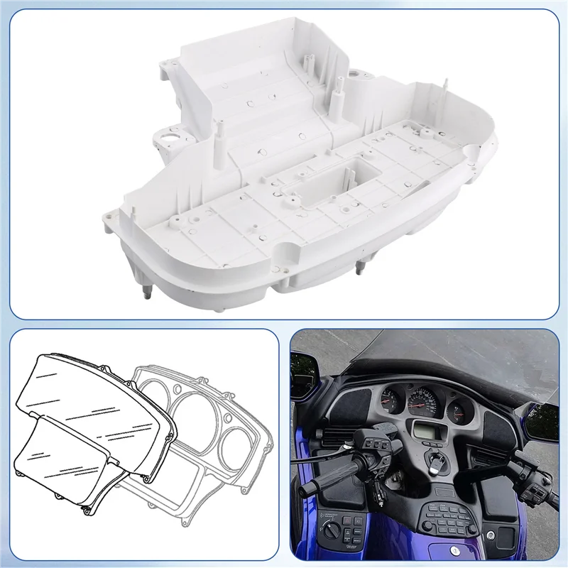 

Inner Gauge Cover Goldwing Tachometer Housing Instrument Gauge Case Housing Cover-X67A