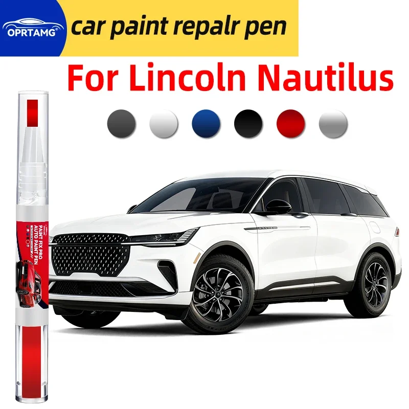 Caneta de reparo de pintura de carro, para reparo de arranhões em carros Lincoln Nautilus, spray de pintura preta, ferramentas de pintura automotiva, 