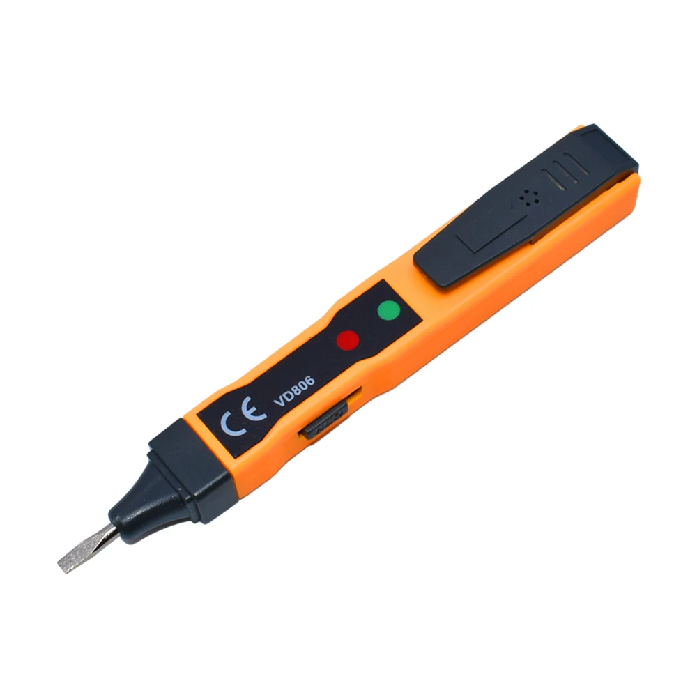 AC/DC Voltage Meter Electric Compact Pen Voltage Battery Test Pencil Continuity Voltage Detector Pen Non-contact Inductive