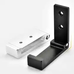 New 1/2PCS Headphones Foldable Stand Holder Aluminum Alloy Wall Hanger Hook Set On Desk/Wall/Table/Board For Clothes Headset