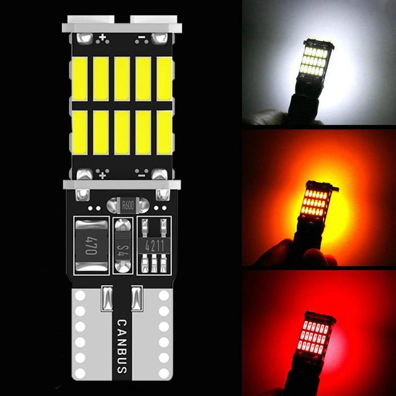 

Фонарь указателя поворота желтого цвета, с чипами 26SMD 4014 194