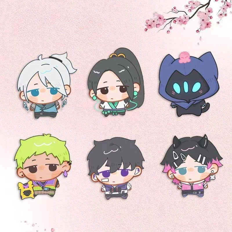 

Брошь VALORANT, игровой персонаж RAYNA OMEN SKYE, булавка для ролевых игр, аксессуар, идеальный подарок для друзей и детей