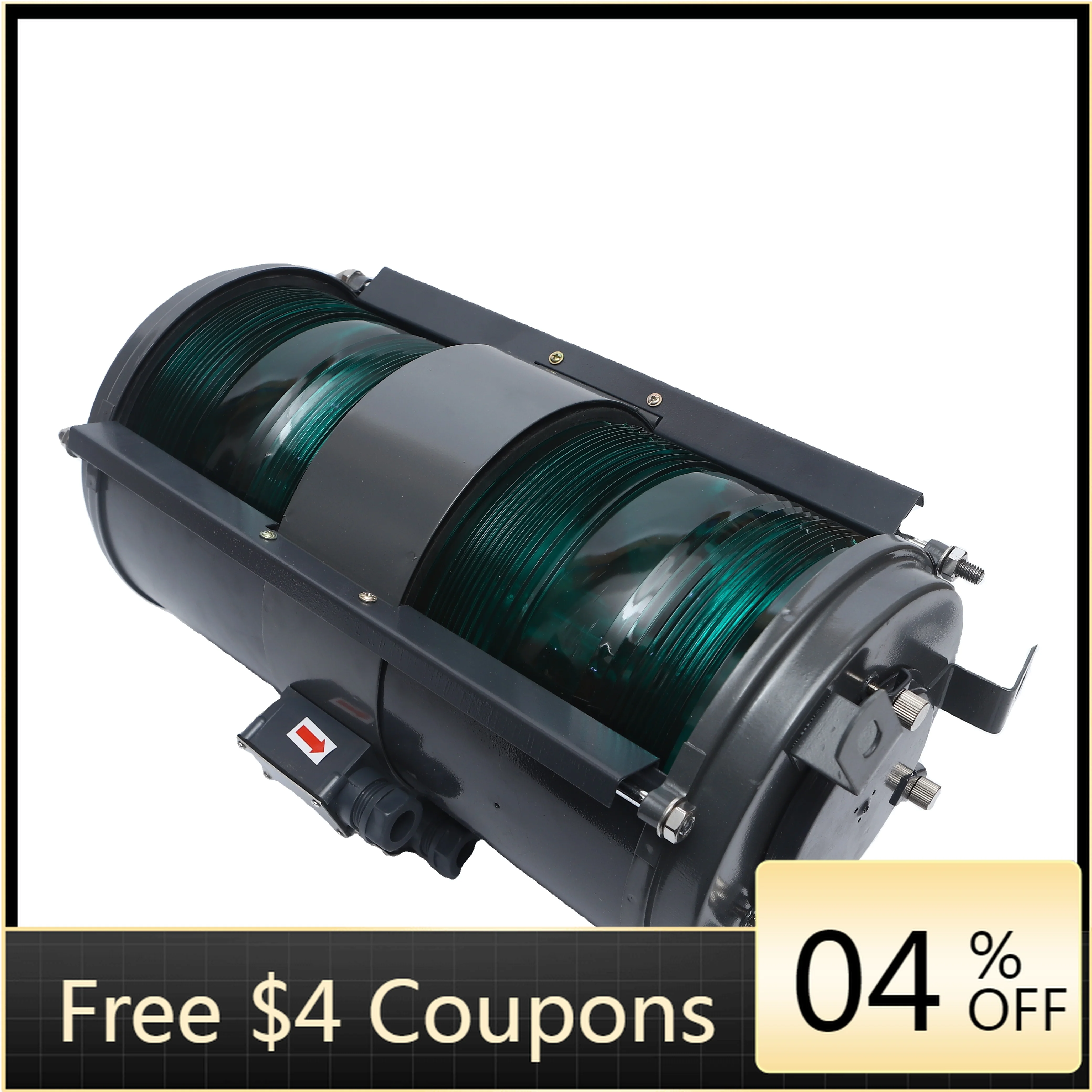 

STLF CXH1-10B IP55 Waterproof Double-Deck Navigation Signal Light for Boats E27 Lamp Holder Marine Equipment