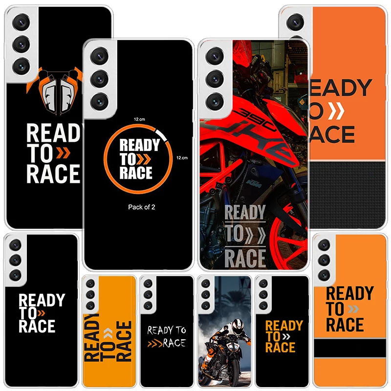 Ready To Race Phnoe Case for Samsung Galaxy S23 S24 Ultra S22 Plus S21 S20 FE S10E S10 S9 S8 + Unique Cover Coque