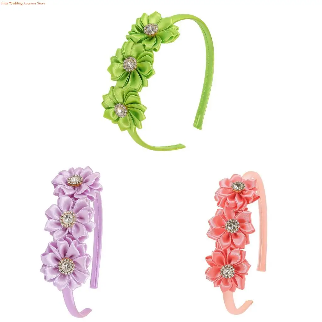 G92D Srtong Grip Headwear Rhinestones Hairband For Sports Activity And Dancing Event