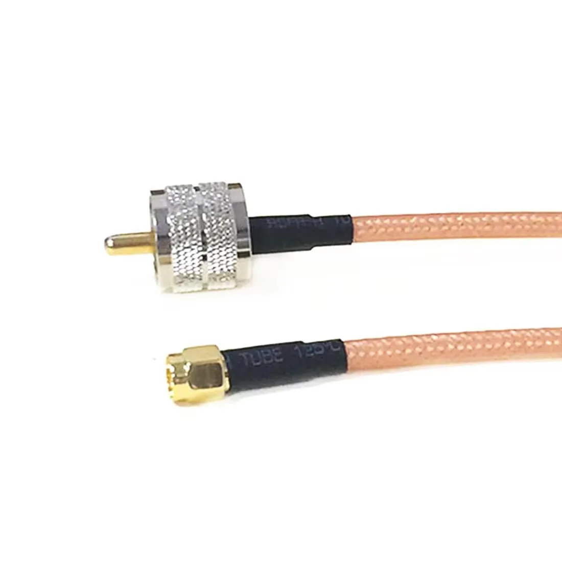 Hochwertiger Low-Loss-UHF-Stecker PL259-Schalter SMA-Stecker RF-Kabel RG142 50 cm/100 cm Adapter Großhandelspreis – Detail 4
