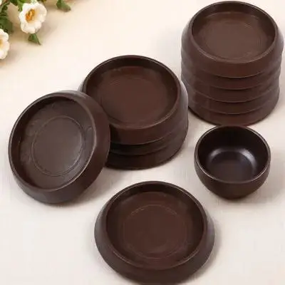 

10Pcs Furniture Stopper Cups Non Skid Anti Slip Wheel Grippers Chair Bed Sofa Floor Protectors Furniture Stopper