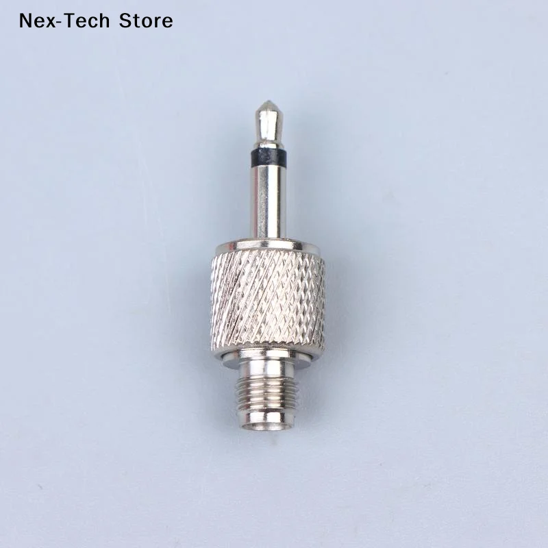 [NT]1/3PCS Silver SMA Female To 3.5mm Mono Headphone Audio Radio Test Adapter Connector SMA To 3.5mm Adapter[NT] view 3