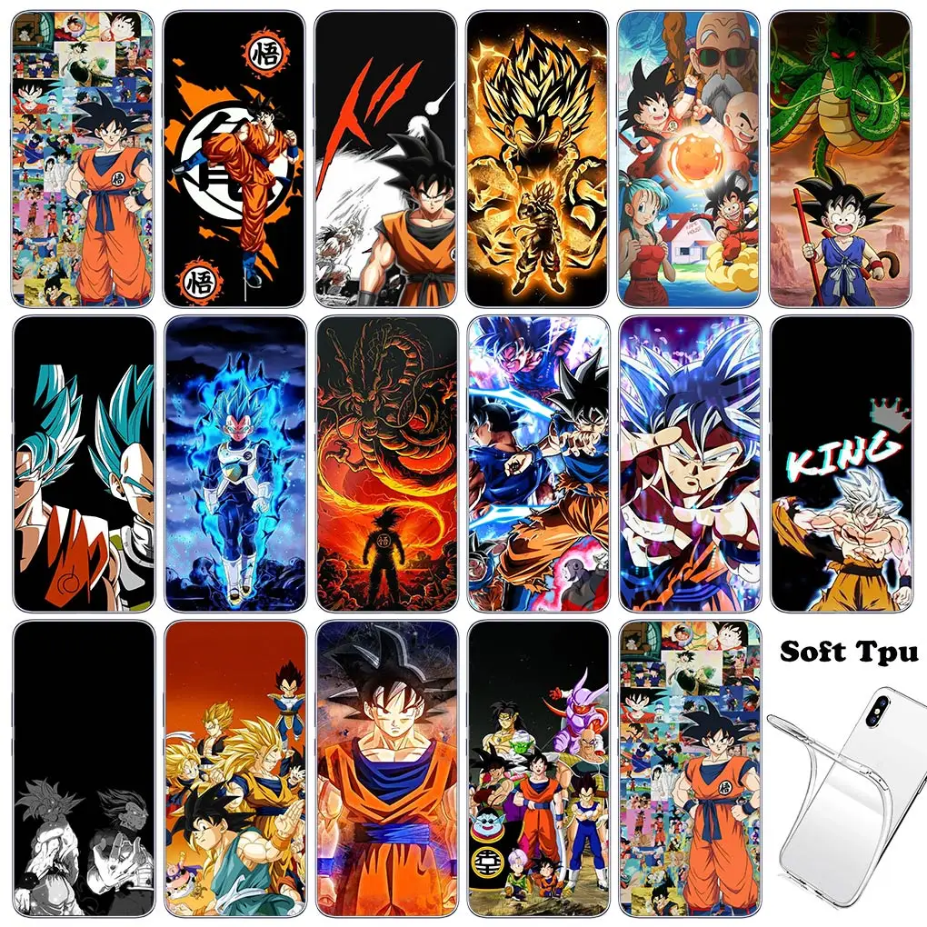 Dragons Gokus Balls Funda Soft Casing for Motorola Moto Edge 40 50 Pro 30 neo 20 Fusion Ultra Lite G85 Cover Phone Case