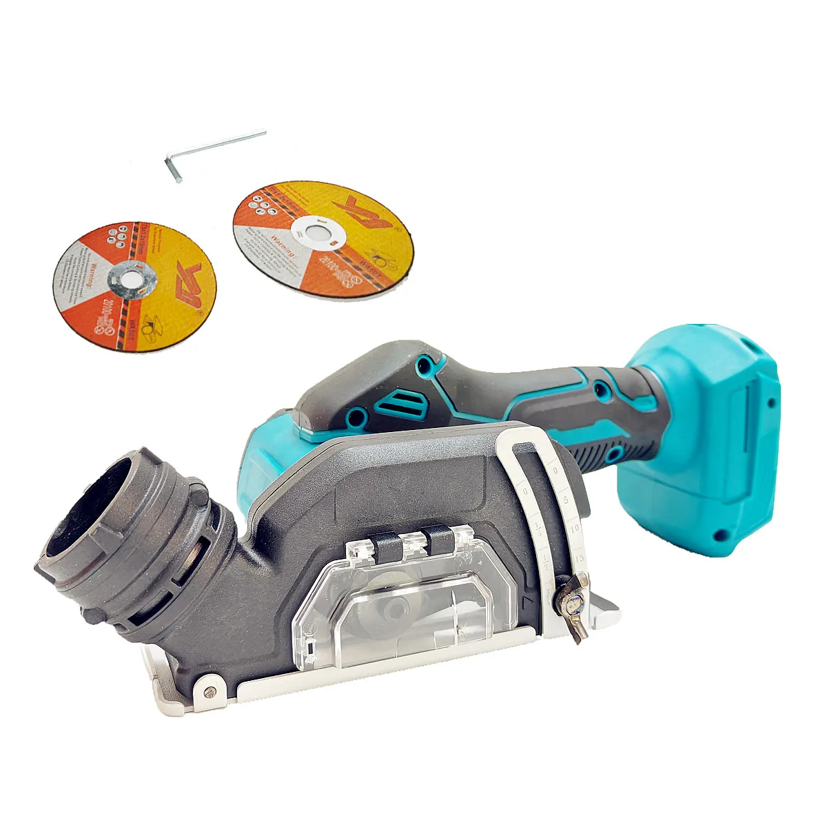 Imagem -03 - Elétrica sem Fio Mini Angle Grinder Máquina de Corte Serra Circular Ferramentas Elétricas para Makita 18v Bateria Cut Off Tool 3