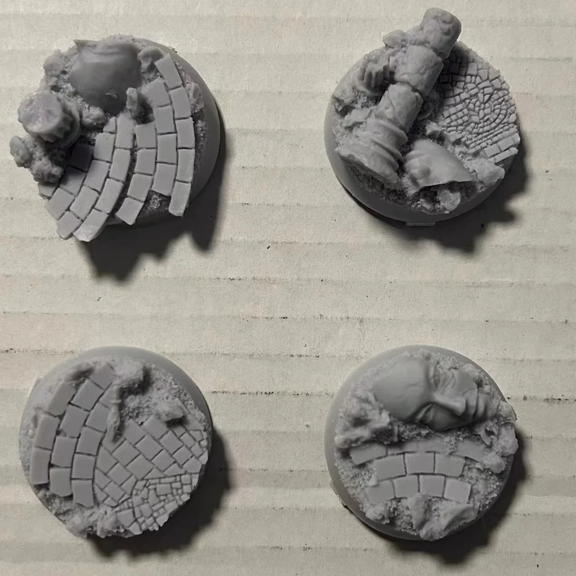 32mm, 25mm, 50mm,Textured Bases, Wargame Miniatures, Halodyne Base, Church Terrain, Pathfinder, Infinity, Hobby Accessories