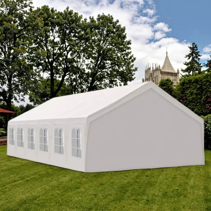 YTYIN Customizable All-In-One Durable Oxford Polyester PVC Fabric Wedding & Party Event Exhibition Tents Quick-Setup Aluminum Po