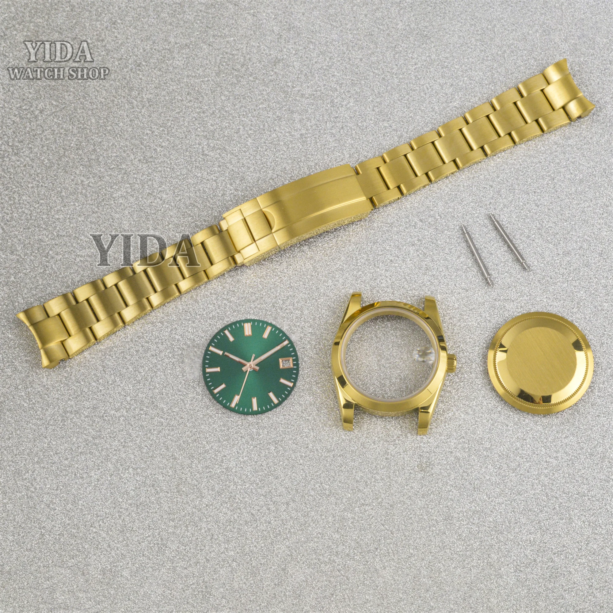 สแตนเลส NH35 สร้อยข้อมือ 28.5 มม.Sapphire Glass มือสําหรับ Datejust NH35 NH36 นาฬิกาอุปกรณ์เสริมเปลี่ยน