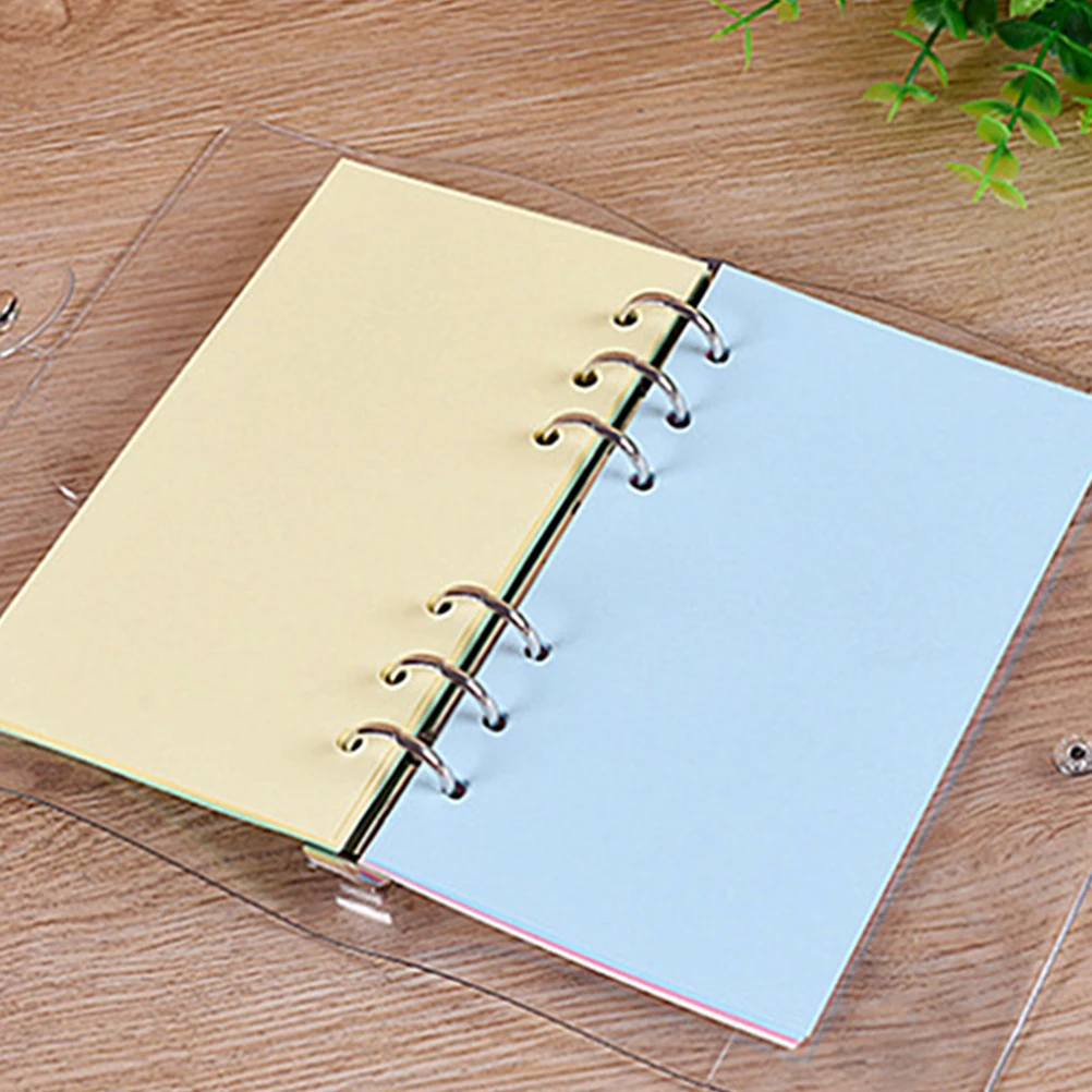 

Loose Leaf Notebook Refills 6 Holes Smooth Thick Paper for Writing Drawing Office School Travel Journal Planner Insert