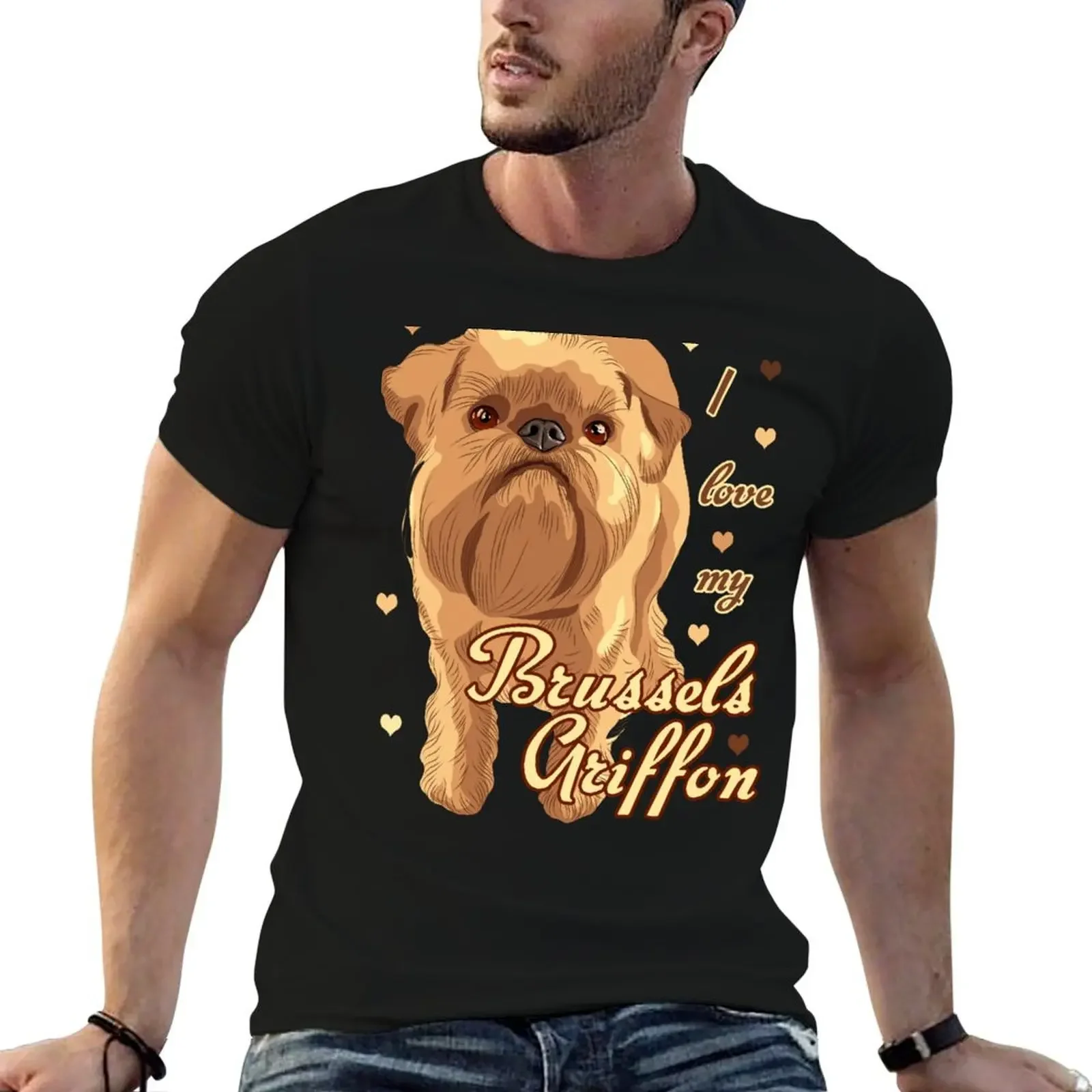 I Love My Brussels Griffon! Especially for Brussels Griffon Dog Lovers! Relaxed Fit T-Shirt