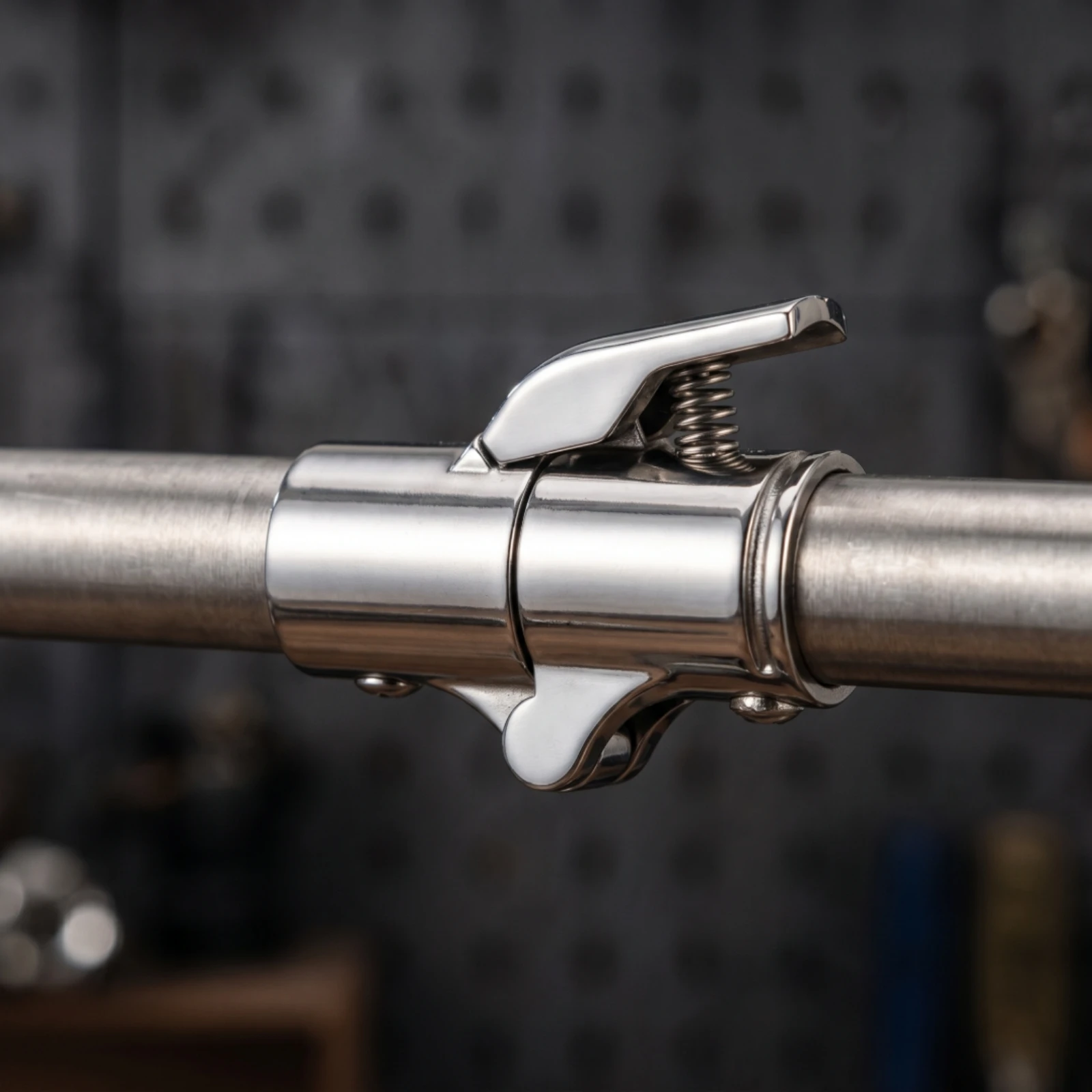Quick Connector with Locking Lever Stainless Steel Quick Connector Coupling Compact for Plumbers, Liquid Transfer, Plumbing