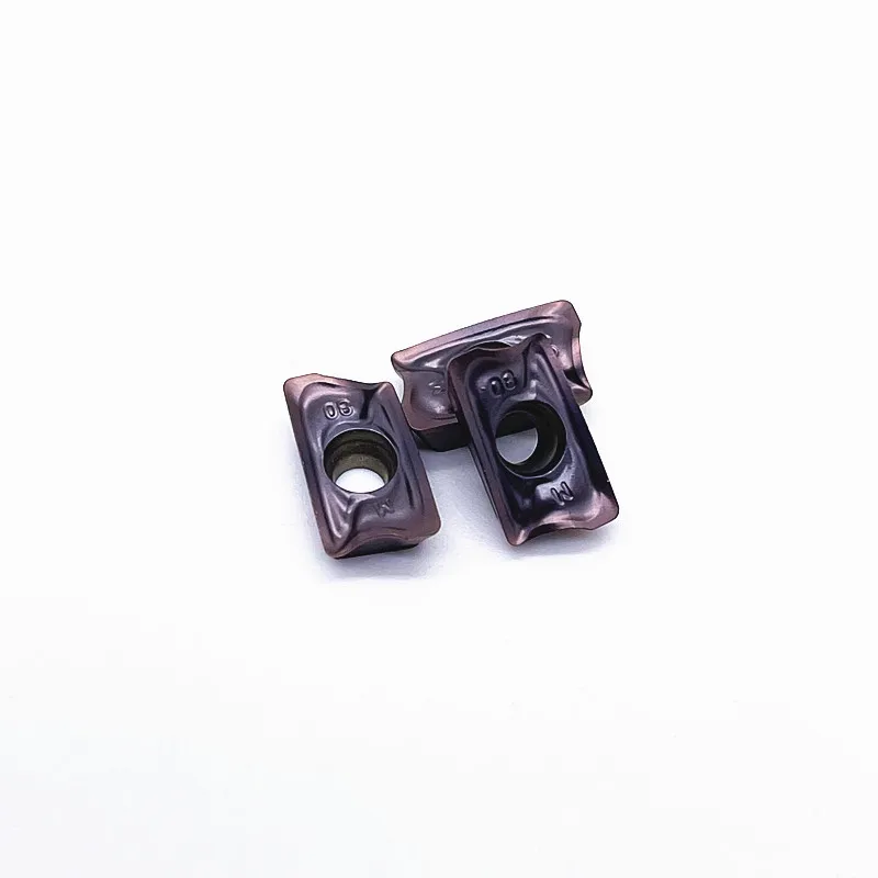 AOMT123608 PEER M VP15TF คาร์ไบด์แทรก CNC Milling แทรกเครื่องมือตัดคาร์ไบด์เครื่องกลึงเครื่องมือ AOMT