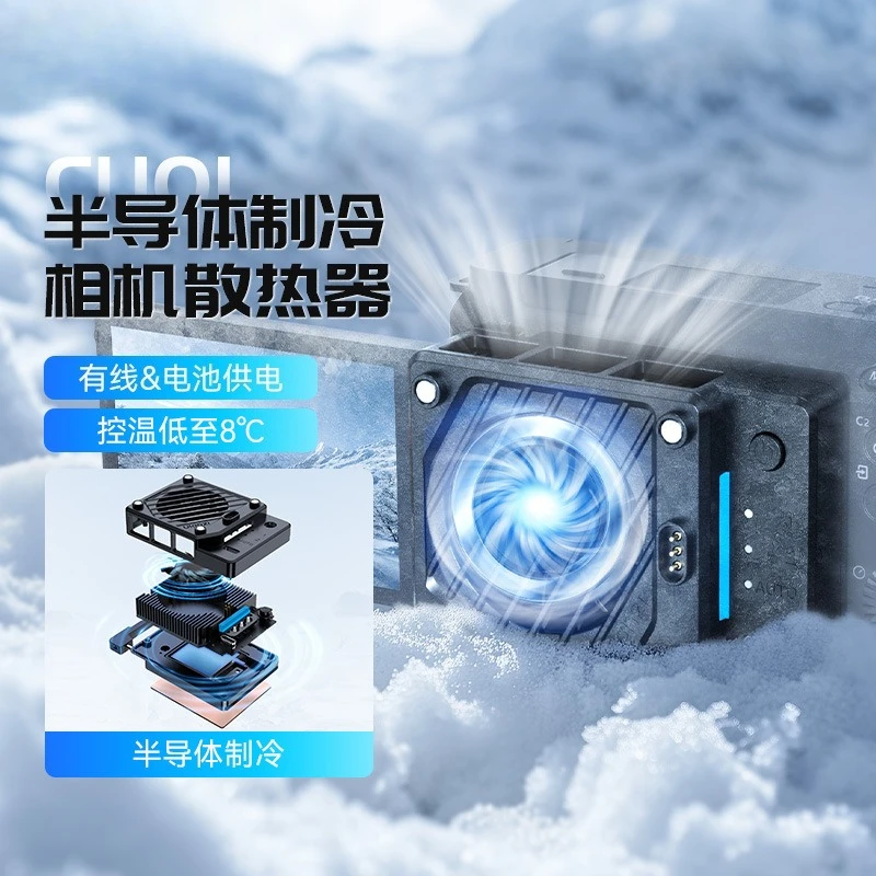 

Constant temperature semiconductor camera radiator