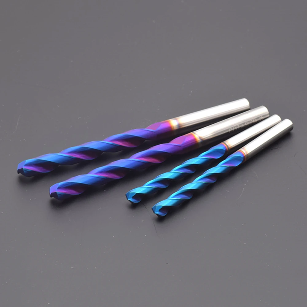 Tungsten steel drill bit 1Pc 2.0-9.0mmx80 HRC50/55/65 Solid Carbide Drill Bits Twist Drill Bit For For Hard Alloy Stainless Tool
