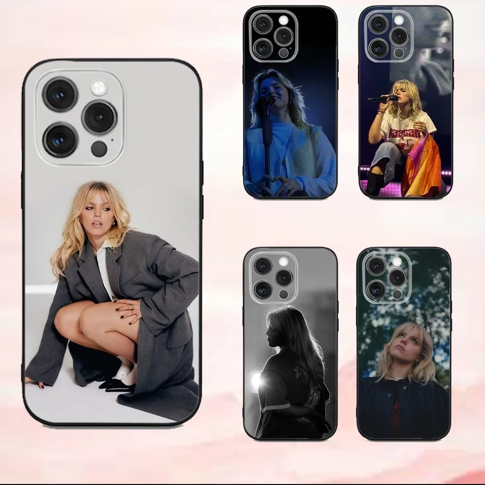 

R-Renees Singer R-Rapps Phone Case For iPhone 16,se4,15,14,13,12,11,Pro,X,XS,Max,XR,Plus,Mini Soft Black Cover